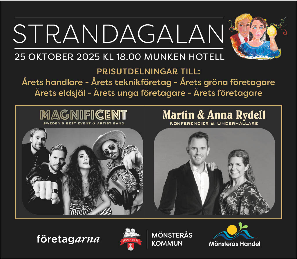 Strandagalan 2025 affisch